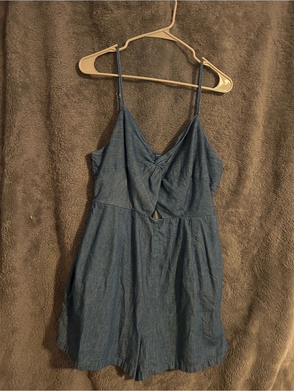 Denim-Look Romper